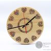 Art Love Color Wood Clock