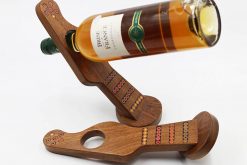 Colored-Pencil Guitar Wine Bottle Holder