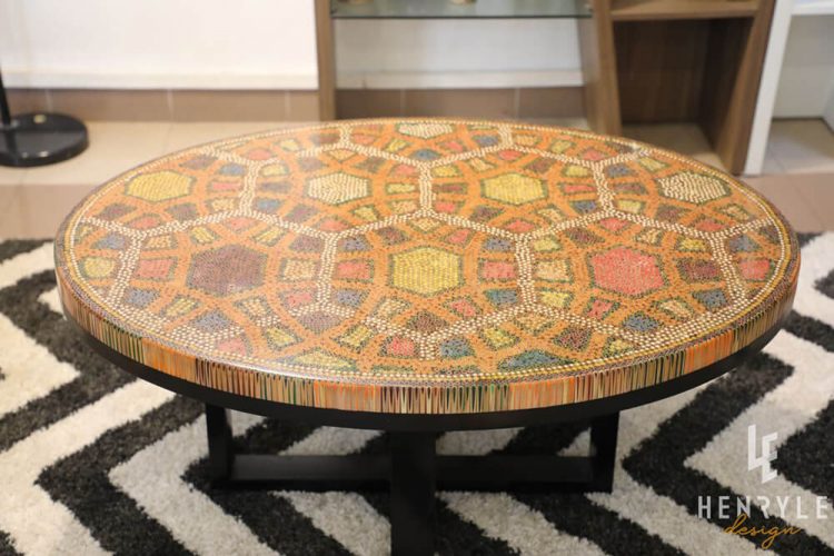 Endless Bound Colored Coffee Table 6