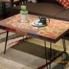 Floral Life Colored Pencil-Coffee Table