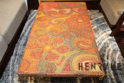 Garden of Eden Colored-Pencil Coffee Table 2