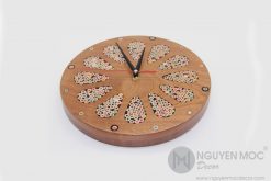Home Accents Wood Wall Clock