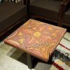 Jungle Flame Colored-Pencil Coffee Table