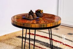 Lotus Pond Colored-Pencil Coffee Table IV 3