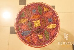 Lucky Coins Colored Pencil Coffee Table V 1