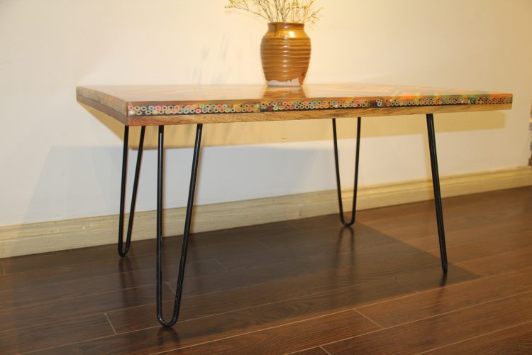 Metal Hairpin Coffee Table Leg 4 Cm 2 Rods