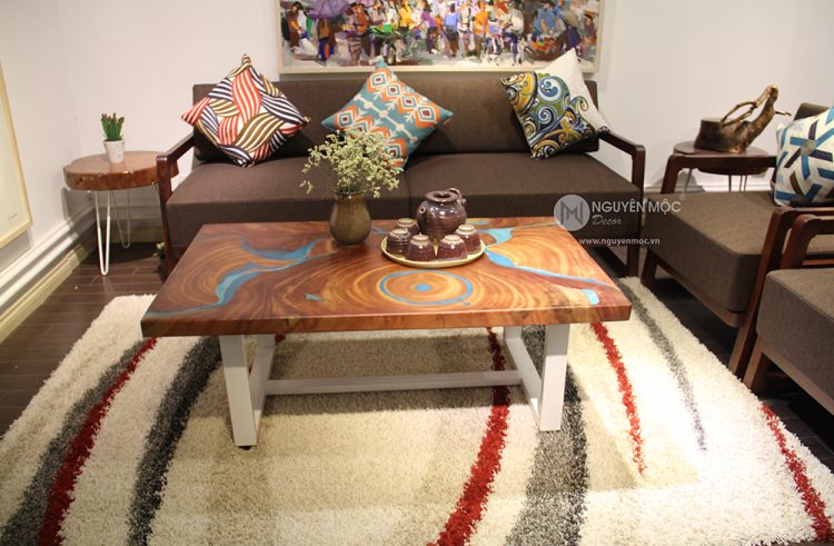 Moon Over the River Coffee Table