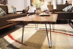 Mountain Woodland Colored-Pencil Coffee Table