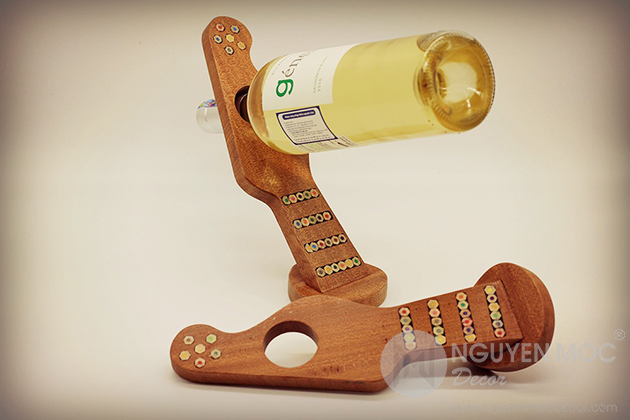 Stylish Wine Bottle & Glass Holders