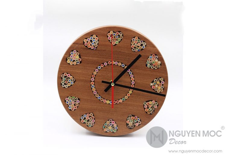 Rustic Love Clock