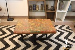 Spring Buds Colored Pencil Coffee Table