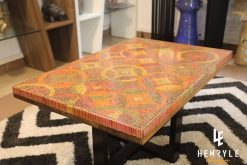 Starry Night Colored-Pencil Coffee Table 4