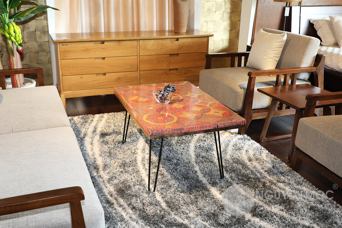 Starry Night Colored-pencil Coffee Table
