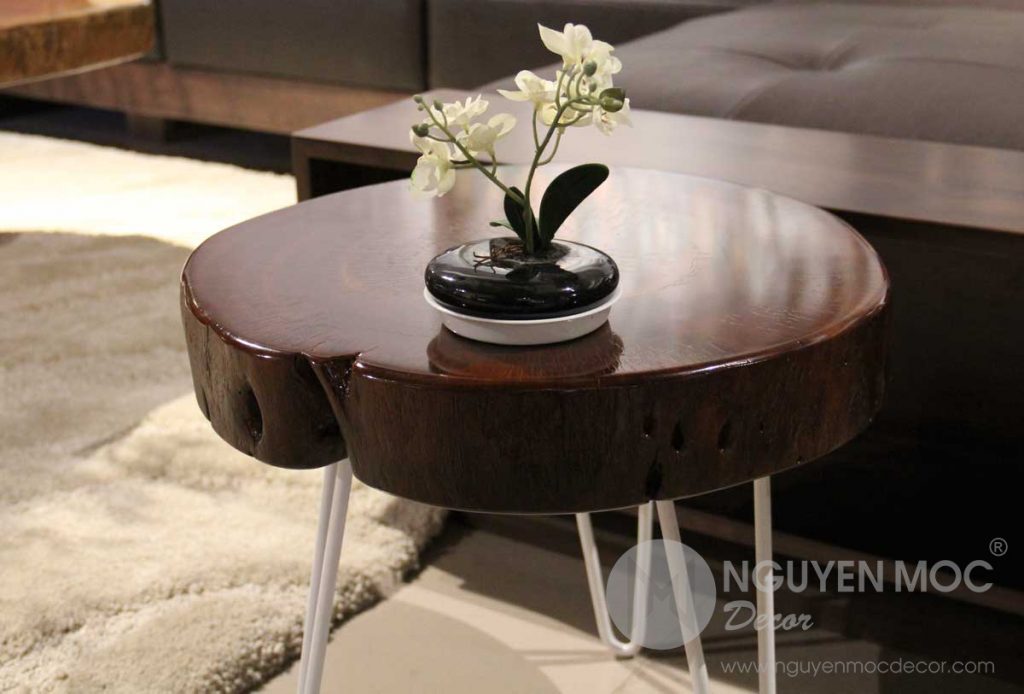 Sweet Chocolate Coffee Table Nguyen Moc Decor