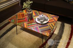 The Whimsy of Life Colored-Pencil Coffee Table