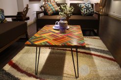 The Whimsy of Life Colored-Pencil Coffee Table