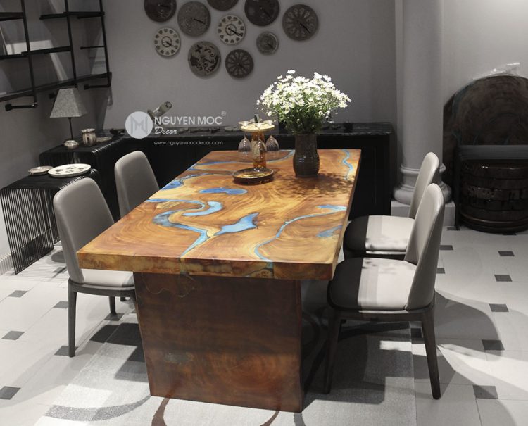 The Winding Rivers Dining Table