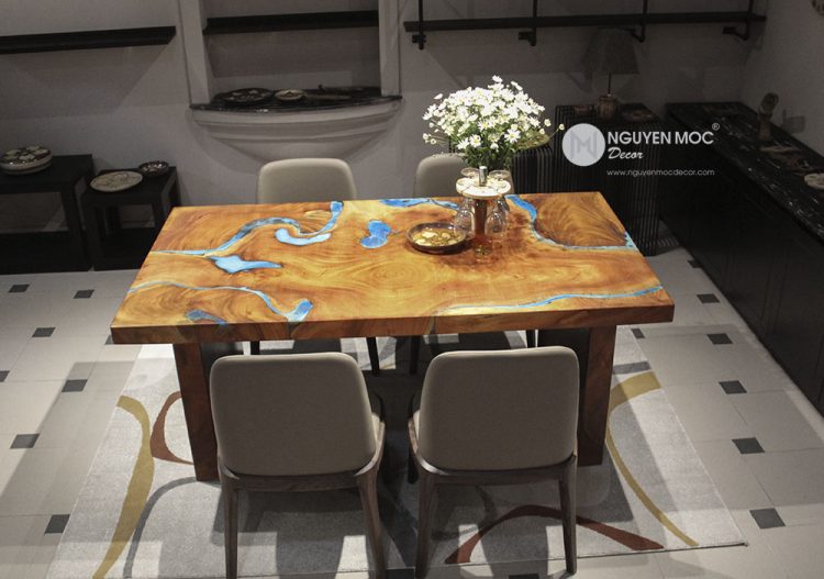 The Winding Rivers Dining Table