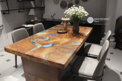 The Winding Rivers Dining Table