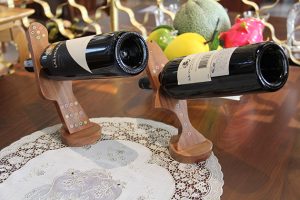 Unique Horizontal Wine Bottle Holder