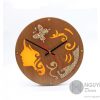 Vintage-inspired Wood Wall Clock