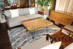 Wildflowers Colored-Pencil Coffee Table 1