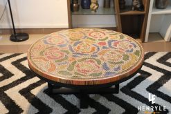 unique Rose Garden Colored Pencil Coffee Table